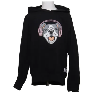 Capuchon sweater (Zwart) van Denim Factory Katoen, Elastaan