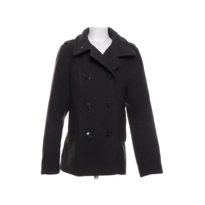 Caban (Noir) de H&M Élasthane, Polyester, Viscose