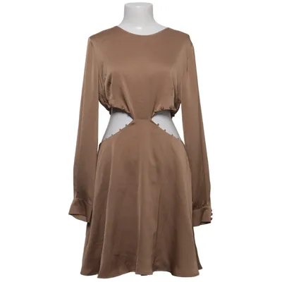 Jurk (Beige) van Iva Nikolina x NA-KD Polyester, Viscose
