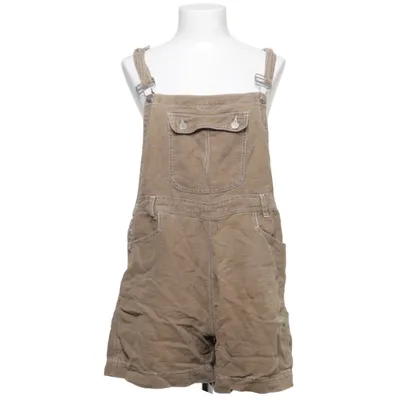 Hängselshorts (Brun) från Hennes Collection Bomull