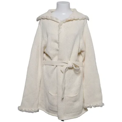 Cardigan (White) from Pierre Cavallo Acrylic, Cotton