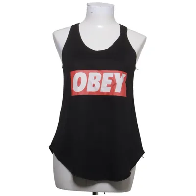 Débardeur (Noir) de Obey Coton, Polyester