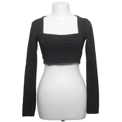 Crop top (Svart) från Chiquelle Bomull, Elastan