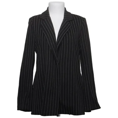 Blazer (Black, White) from Surkana Elastane, Polyester, Viscose