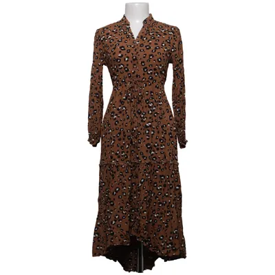 Blousejurk (Bruin, Zwart, Wit) van Kilibbi Katoen, Polyester