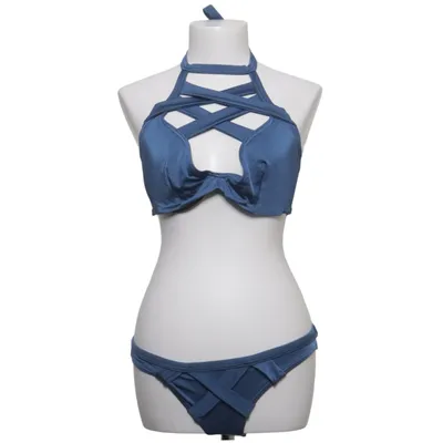 Bikini (Blauw) van ASOS Swim