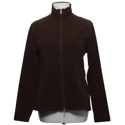 Fleece jacket (Brown) from Conte of Florence Elastane, Polyester