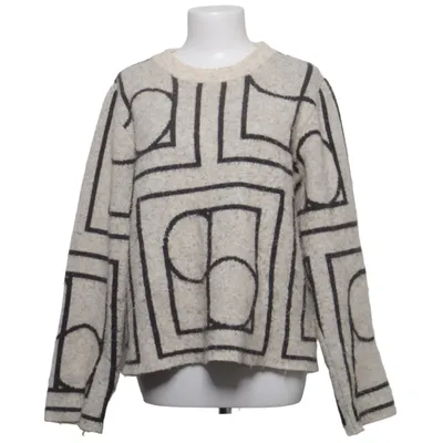 Pull-over (Beige, Noir) de Soaked in Luxury Acrylique, Élasthane, Polyester, Laine