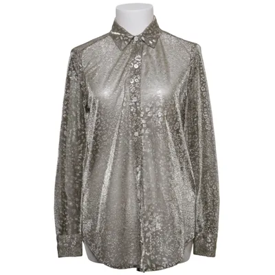 Blouse (Gris, Argent) de Equipment Femme Polyester, Soie