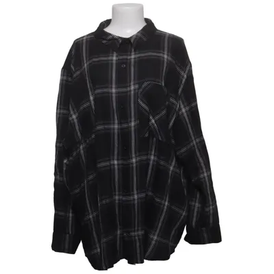 Flanellen overhemd (Zwart, Meerkleurig) van Divided by H&M Katoen