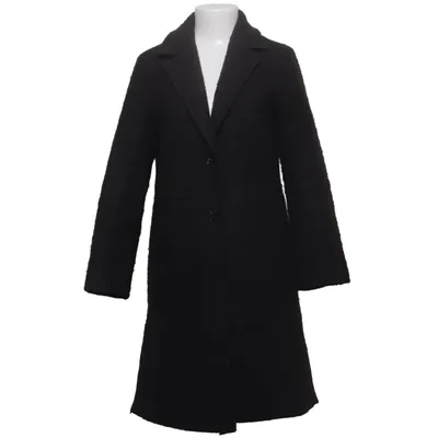 Coat (Black) from Urban Pioneers Polyester, Viscose, Wool