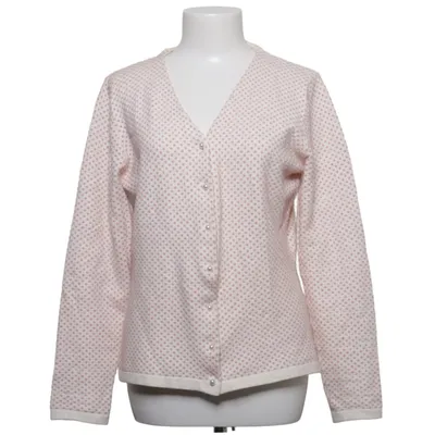 Cardigan (White, Pink) from Susskind Cotton, Elastane