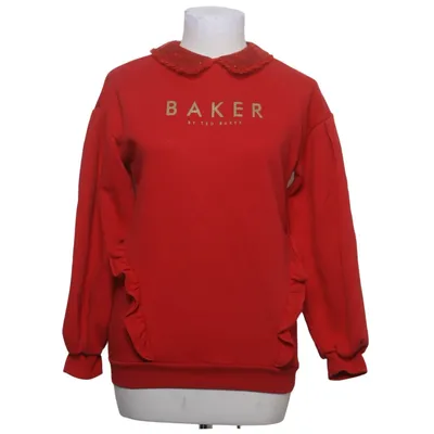 Collegetröja (Röd) från Baker by Ted Baker Bomull, Polyester