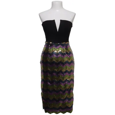 Cocktailkleid (Schwarz, Grün, Lila) von Rare London
