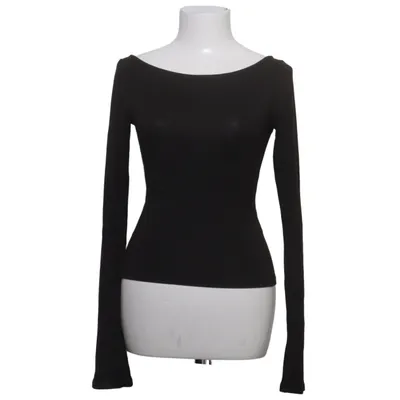 Langærmet t-shirt (Sort) fra A-DSGN Elastan, Modal, Tencel