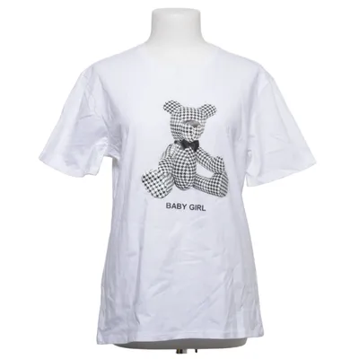 T-shirt (Wit, Zwart) van Golden Live Katoen