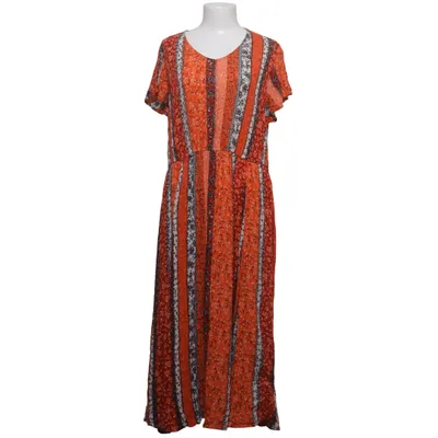 Maxikjole (Orange, Rød, Flerfarvet) fra Gina Viscose