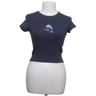 T-shirt (Blauw) van FB Sister Katoen, Elastaan