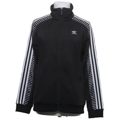 Sports jacket (Black, White) from Adidas Recycled polyester