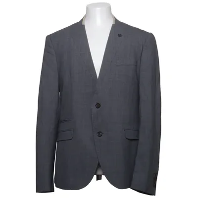 Blazer (Grå) fra Black Tag by Zara Man Bomuld, Polyester, Uld