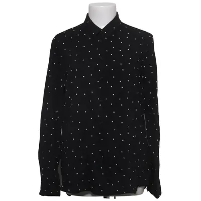 Shirt (Zwart, Wit) van Uniqlo Polyester, Viscose