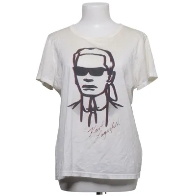 T-shirt (White) from Karl Lagerfeld for H&M Cotton