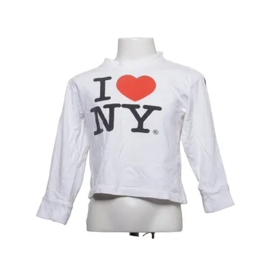 T-shirt à manches longues (Blanc) de I Love NY Coton
