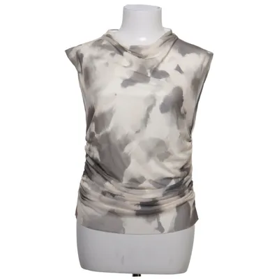 Topp (Beige, Svart) från KappAhl Elastan, Polyester