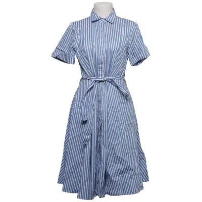 Shirt dress (Blue, White) from Hugo Boss Cotton