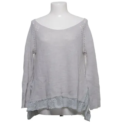 Strickpullover (Grau) von By o la la..! Alpakawolle, Polyamid, Viskose