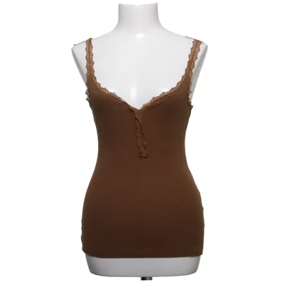 Tank Top (Brown) from Oxygene Cotton, Elastane, Polyester