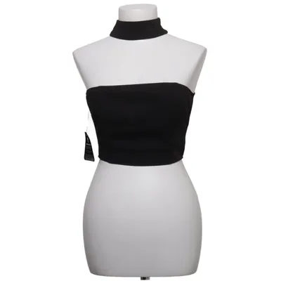 Tube top (Black) from Rare London Elastane, Polyester