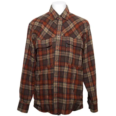 Flanellskjorta (Brun, Orange, Beige) från Chevalier