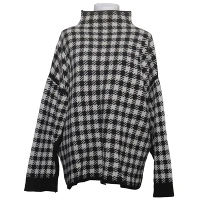 Pull-over (Noir, Blanc) de Dagmar Polyamide, Laine