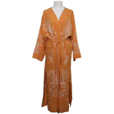 Dress (Orange) from H&M Trend Linen, Lyocell, Polyester