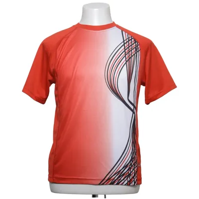T-shirt (Rood, Wit, Meerkleurig) van Crane Sports Polyamide, Polyester