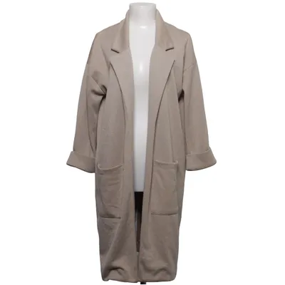 Manteau (Beige) de Pieces Polyester, Viscose