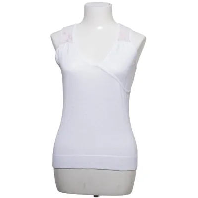 Tank Top (White) from Emily Cotton, Elastane, Silk