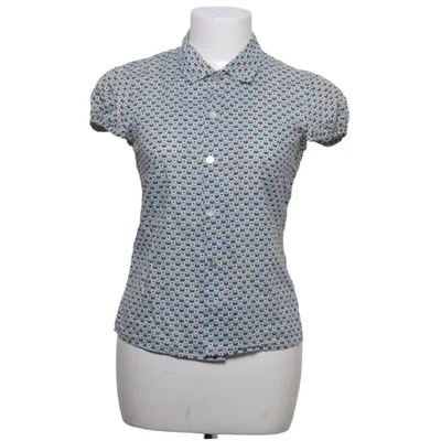 Chemise à manches courtes (Bleu, Blanc, Marron) de Bric a Brac