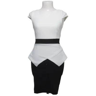 Klänning (Vit, Svart) från Vesper Elastan, Polyester, Viskos