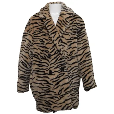 Mantel (Beige, Schwarz) von Anne Kurris Acryl, Polyester
