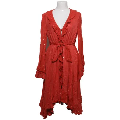 Robe portefeuille (Rouge) de Sundress Coton, Viscose