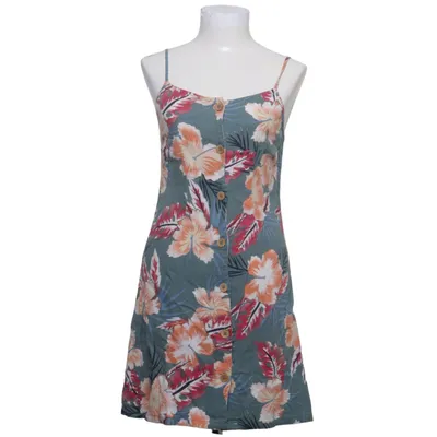 Dress (Green, Multicolored) from Roxy Cotton, Viscose