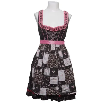 Dirndl (Svart, Rosa, Vit) från Fuchs Bomull, Polyester