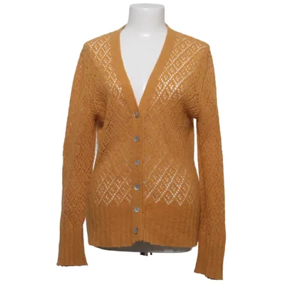 Cardigan (Jaune) de Ann Llewellyn Acrylique, Polyamide, Laine