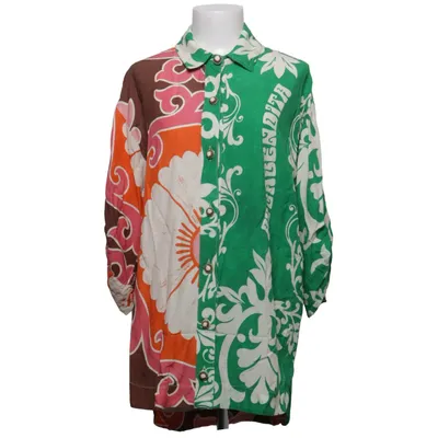 Bluse (Grøn, Orange, Pink, Flerfarvet) fra Agua Bendita Bomuld, Linned, Viscose