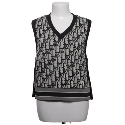 Pull sans manches (Noir, Beige) de Phardi Élasthane, Polyester