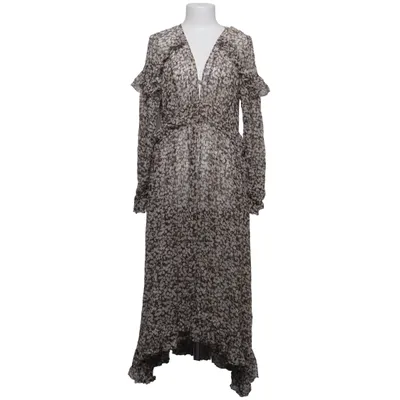 Maxi jurk (Zwart, Beige) van Zimmermann Zijde