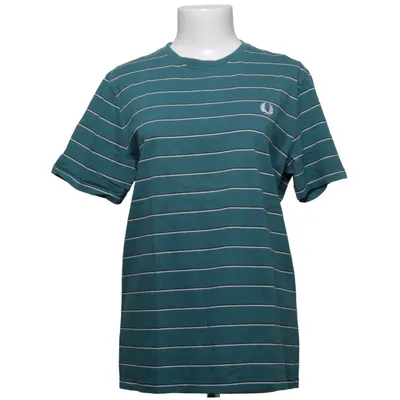T-shirt (Grön, Vit) från Fred Perry Bomull, Elastan