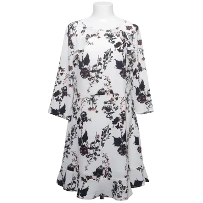 Klänning (Vit, Svart, Flerfärgad) från Saint Tropez Polyester